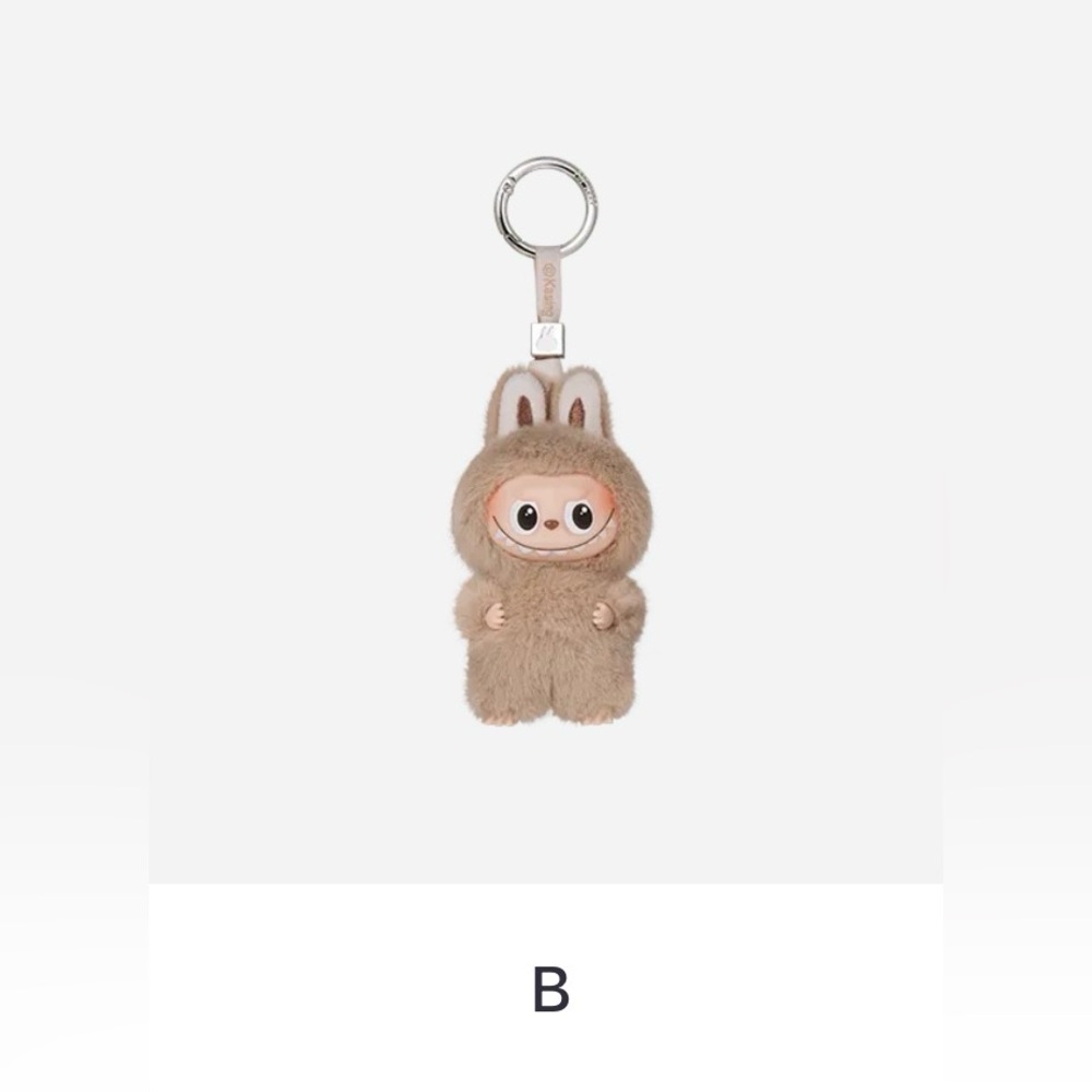 Labubu “Pin For Love” Series Plush Pendant From POP MART - “B”